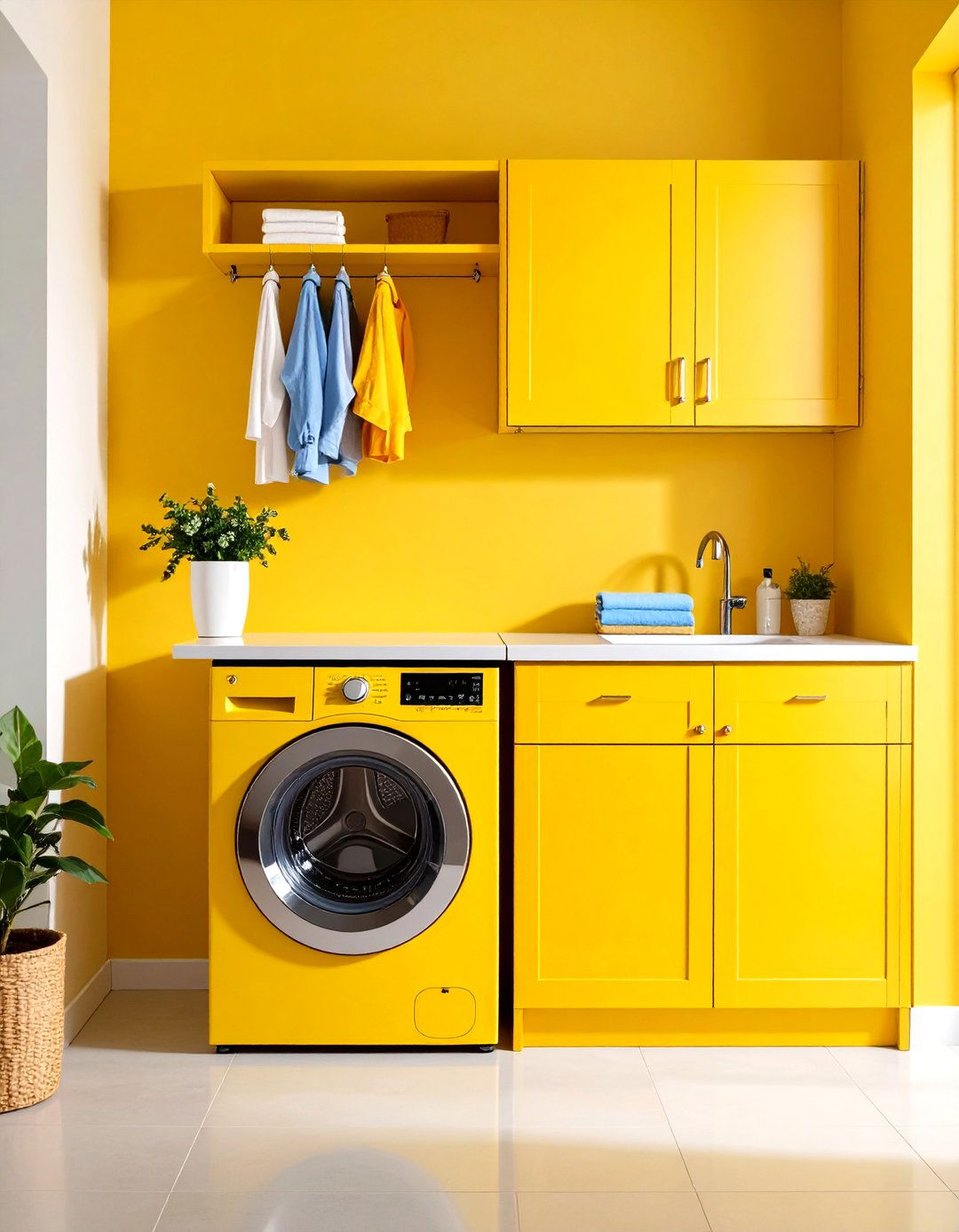Fold Down Ironing Stations - 20 Utility Room Ideas