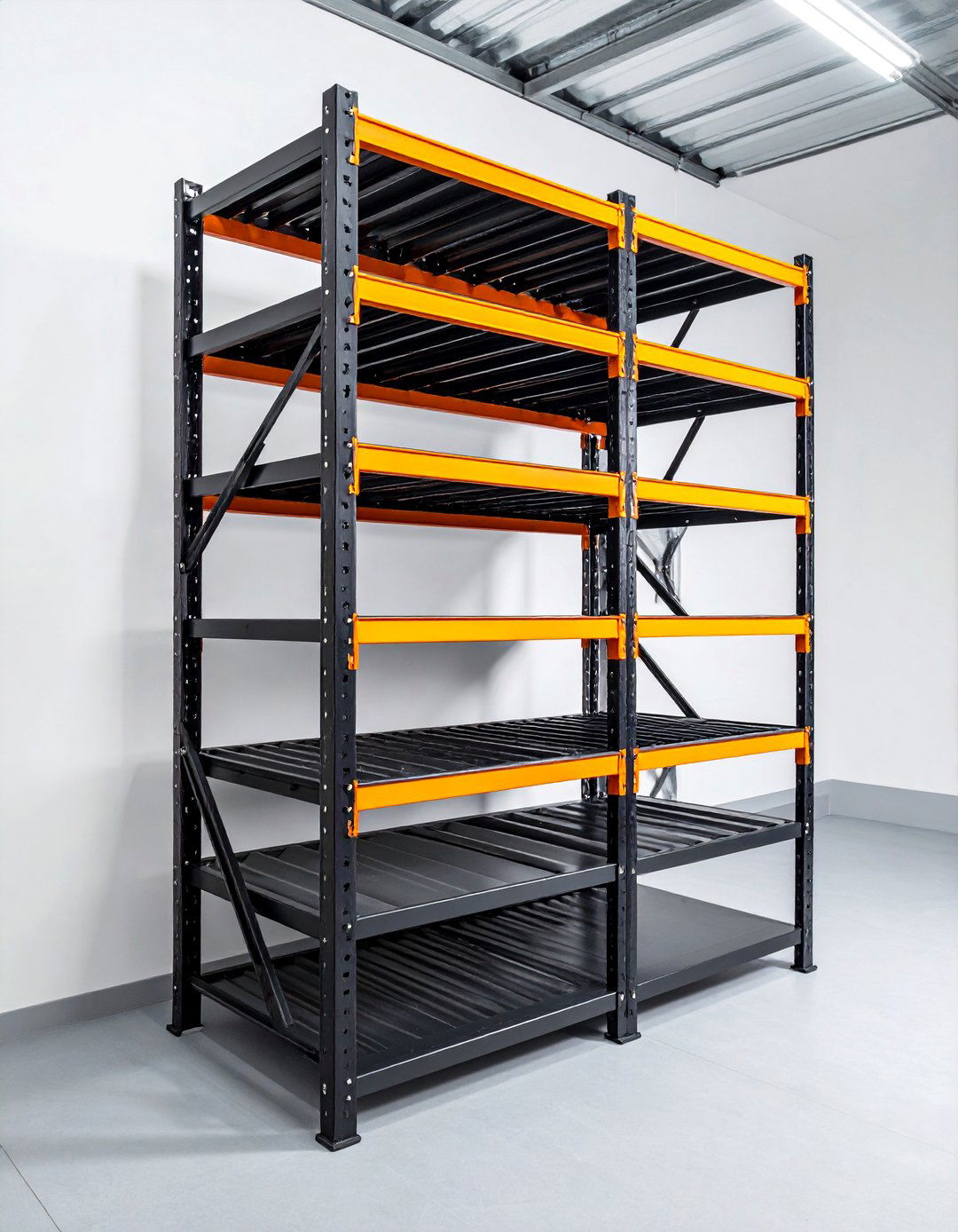 Foldable Garage Shelving for Flexible Floor Plans - 20 Garage Shelving Ideas