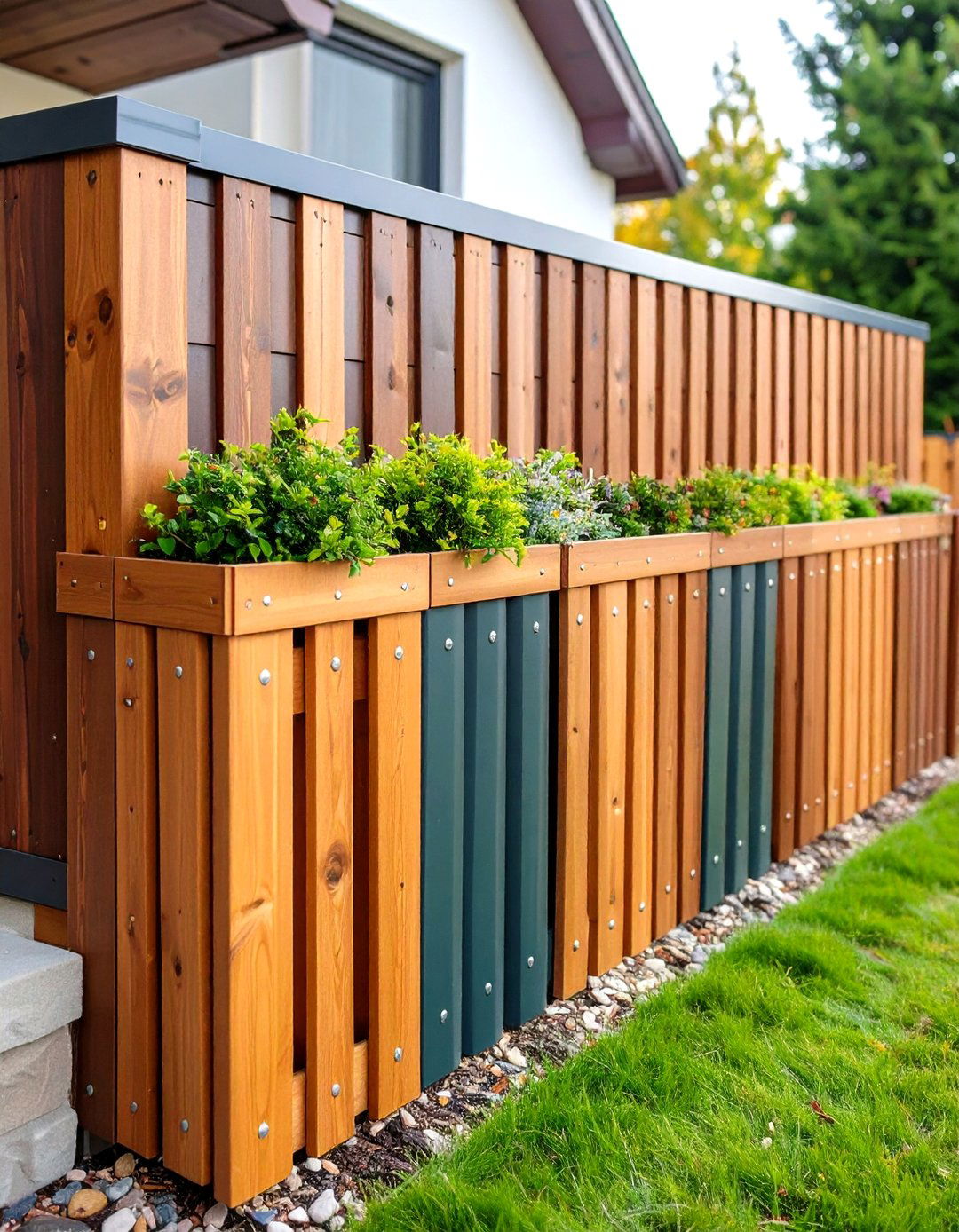 Foldable Privacy Panels for Flexible Garbage Can Storage - 20 Garbage Can Storage Ideas