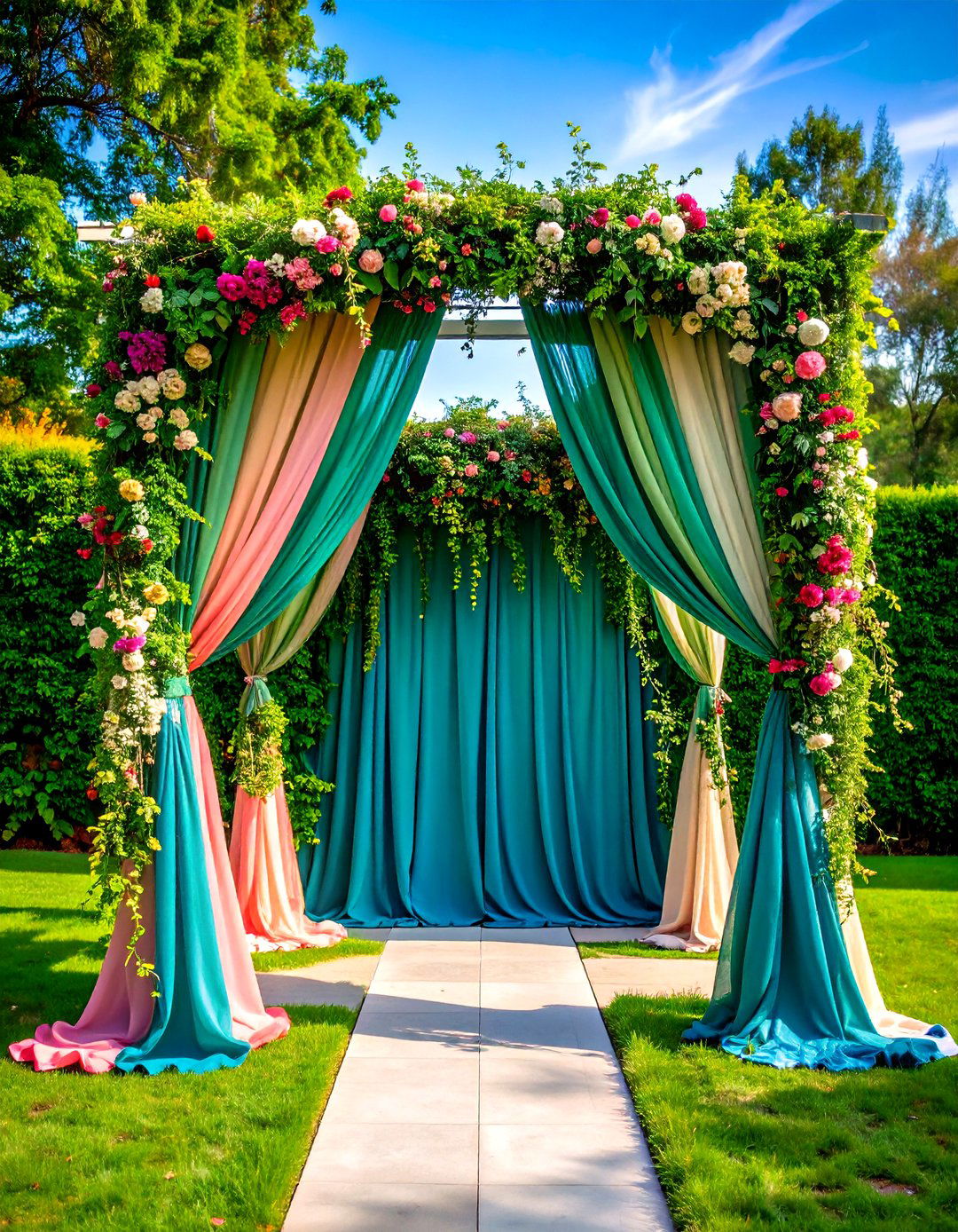 Foldable Wedding Garden Arch for Events - 20 Garden Arch Ideas
