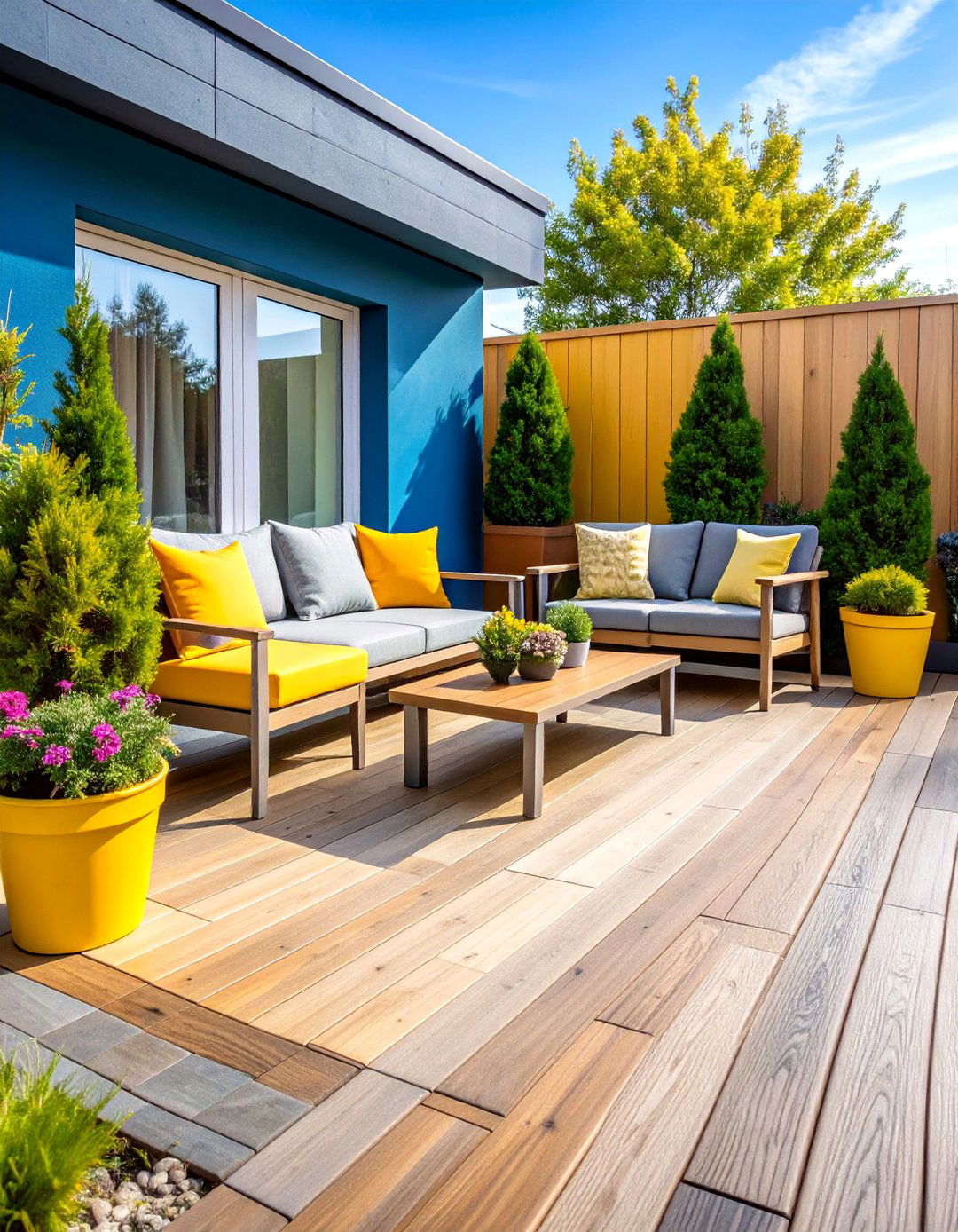 Foldaway Patio Small Garden - 20 Budget Small Garden Ideas