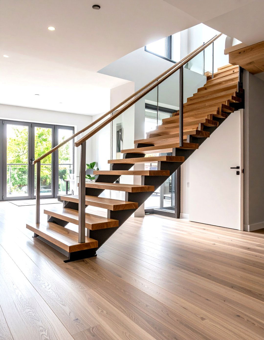 Folding Staircase Door to Loft - 20 Hidden Door Ideas