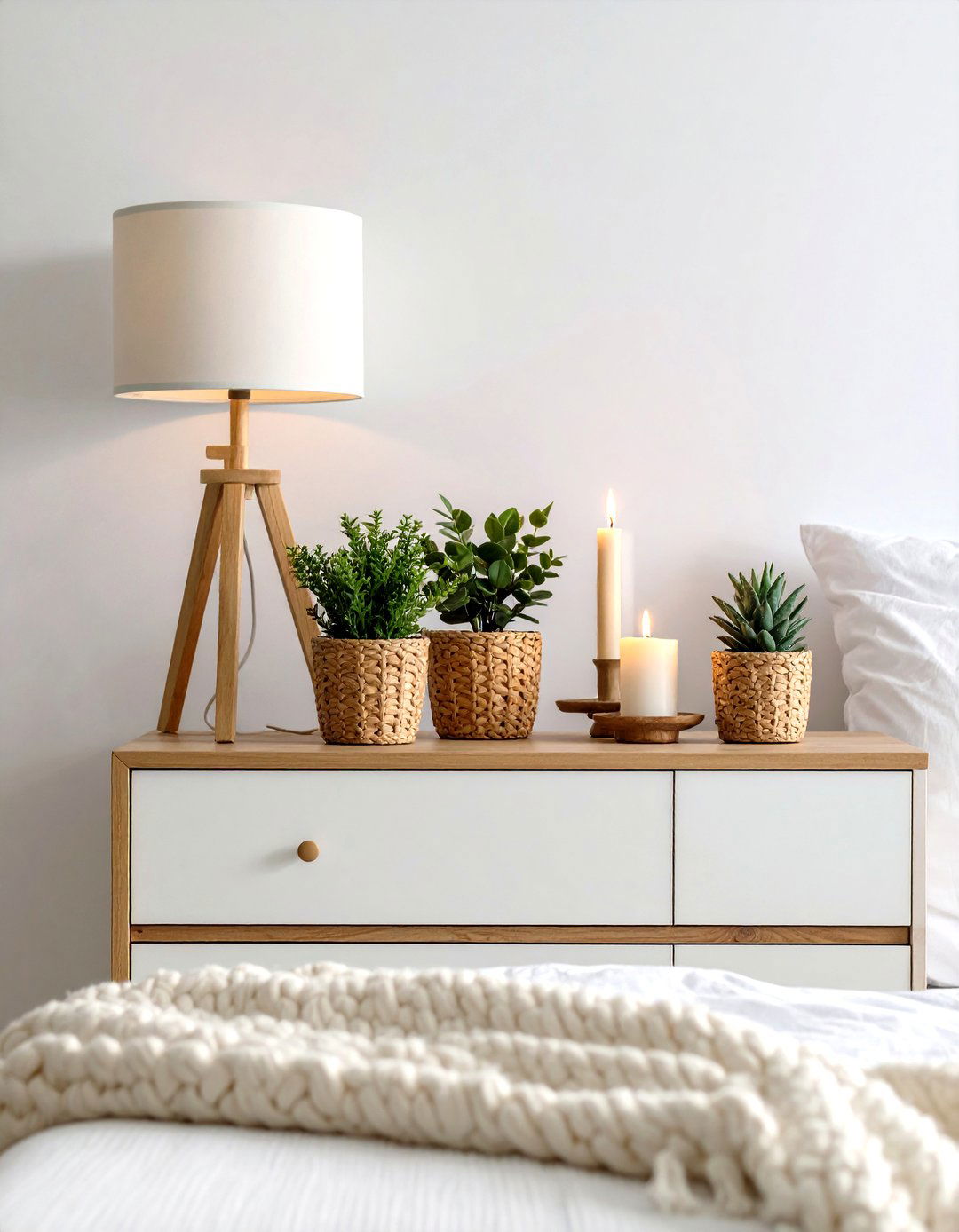 Follow the Rule of Three for Instant Harmony - 20 Dresser Decor Ideas