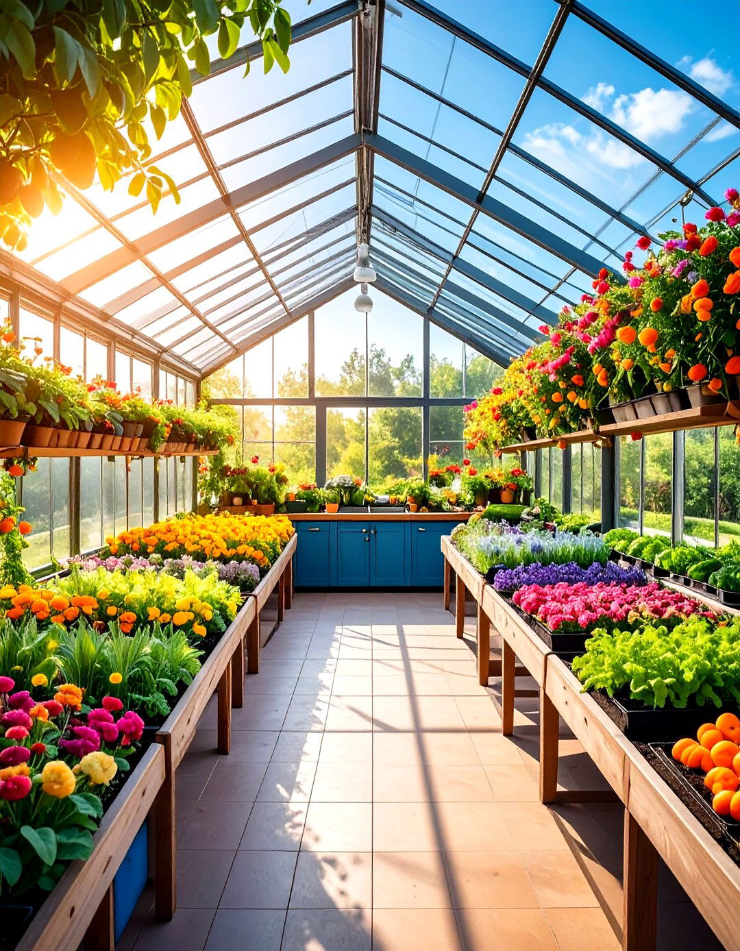 Foodscaping Edible Landscaping in Kitchen Greenhouses - 20 Greenhouse Kitchen Design Ideas
