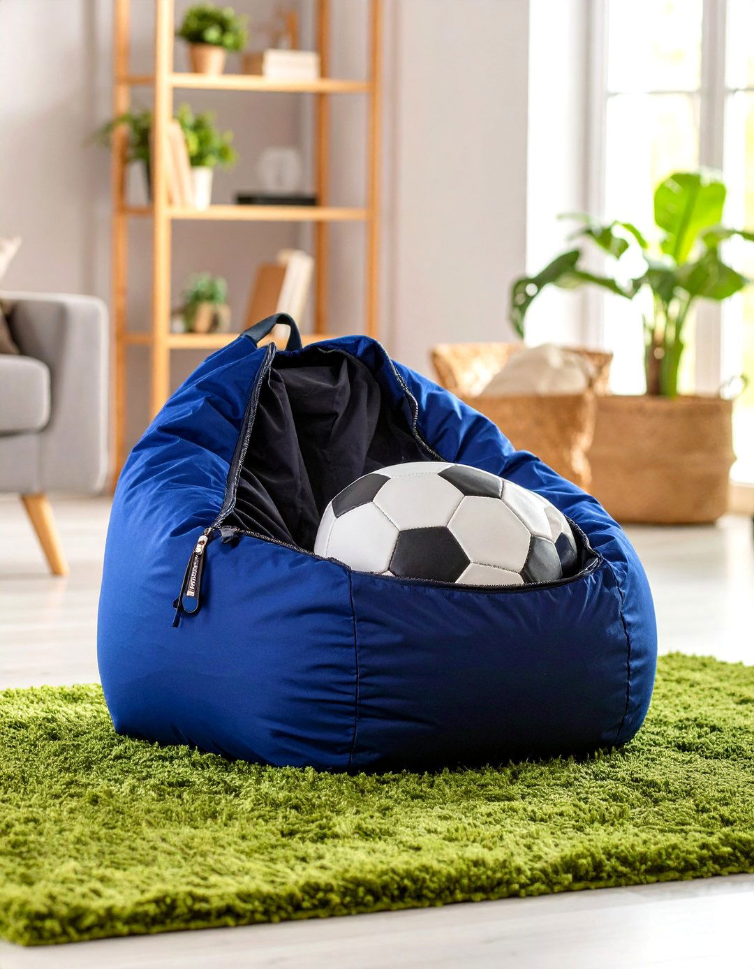 Football Room Decor Football Shaped Bean Bag - 20 Football Room Decor Ideas