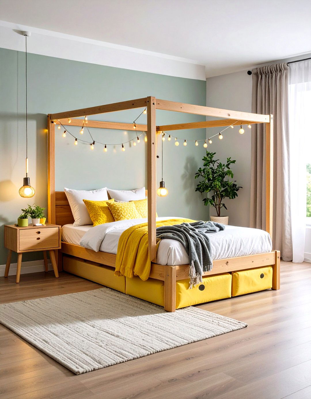 Football Room Decor Goalpost Bed Frame - 20 Football Room Decor Ideas