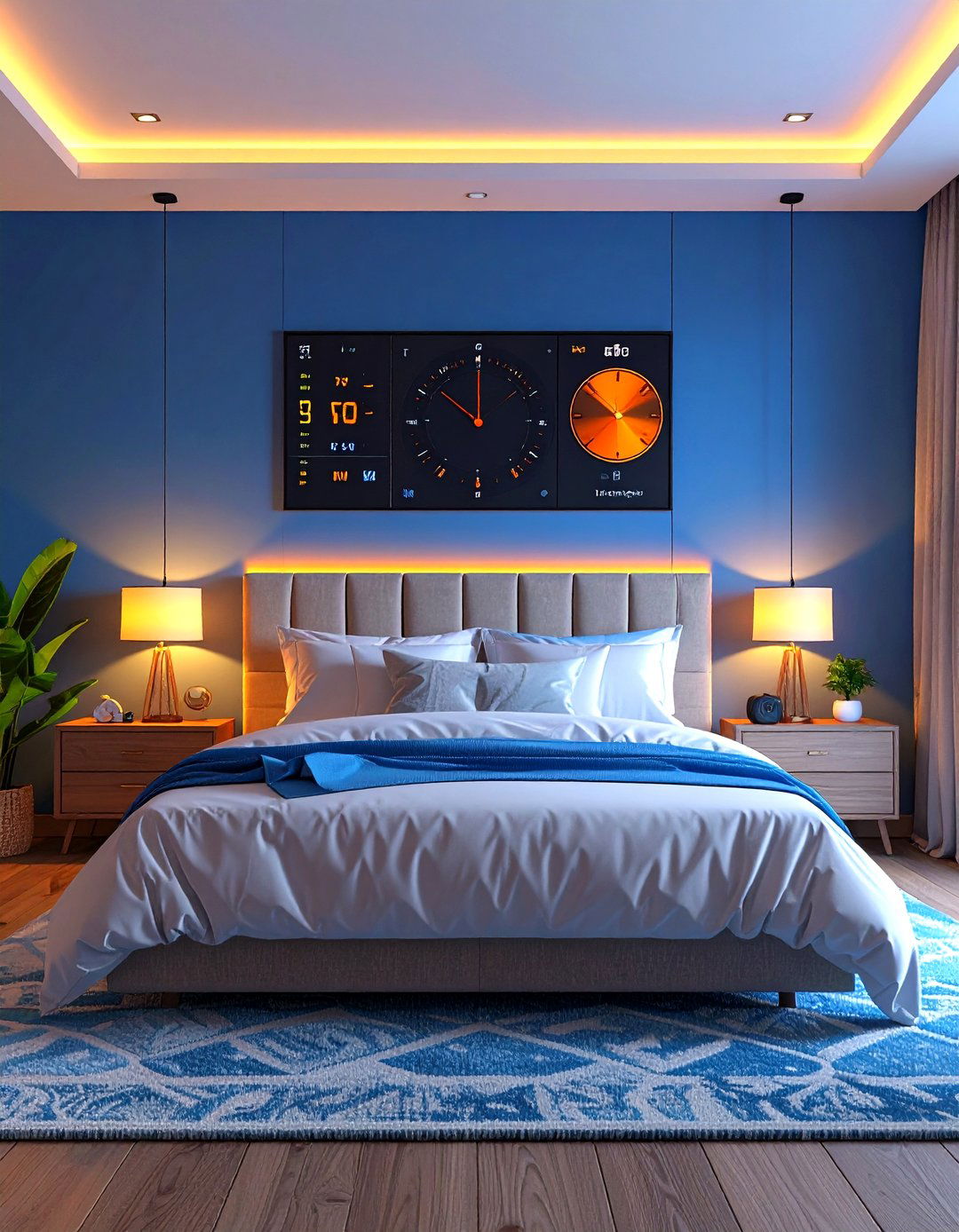 Football Room Decor Scoreboard Wall Clock - 20 Football Room Decor Ideas