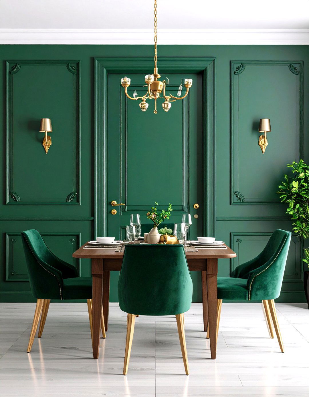 Forest Green Interior Door Color - 20 Interior Door Color Ideas
