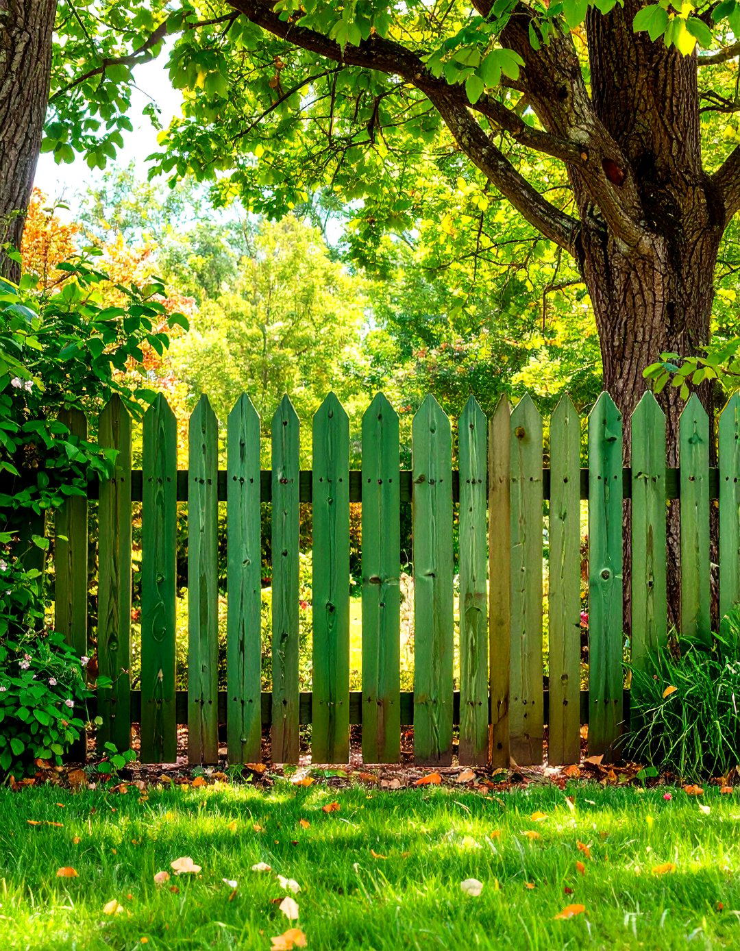 Forest Oak Earthy Green Fence Stain - 20 Fence Stain Colors