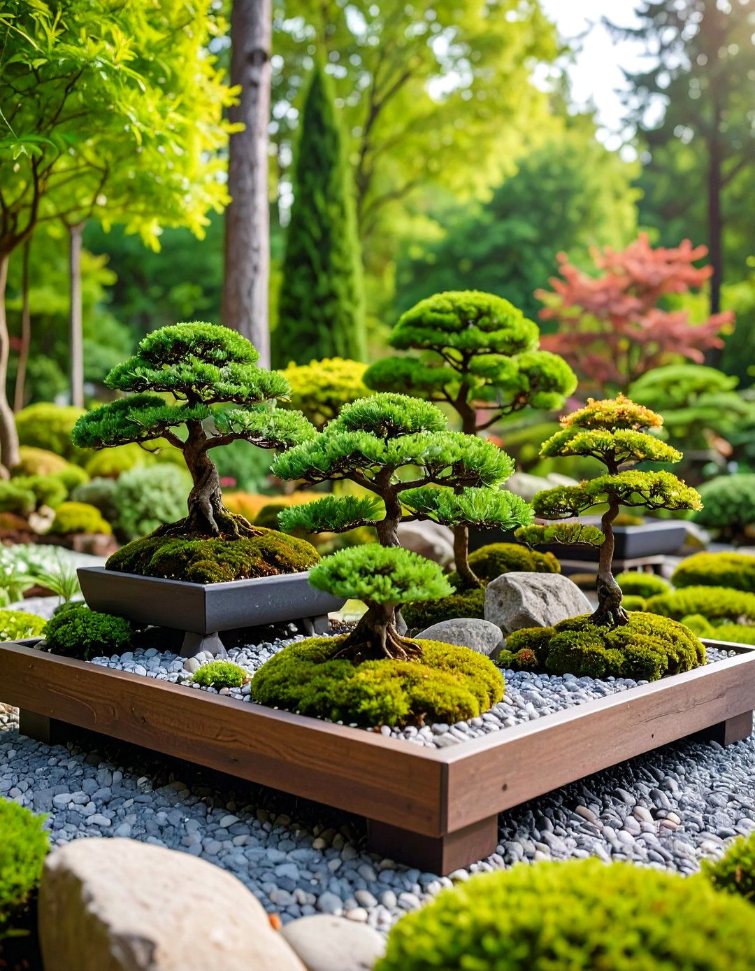 Forest Planting Bonsai Garden - 20 Bonsai Garden Ideas