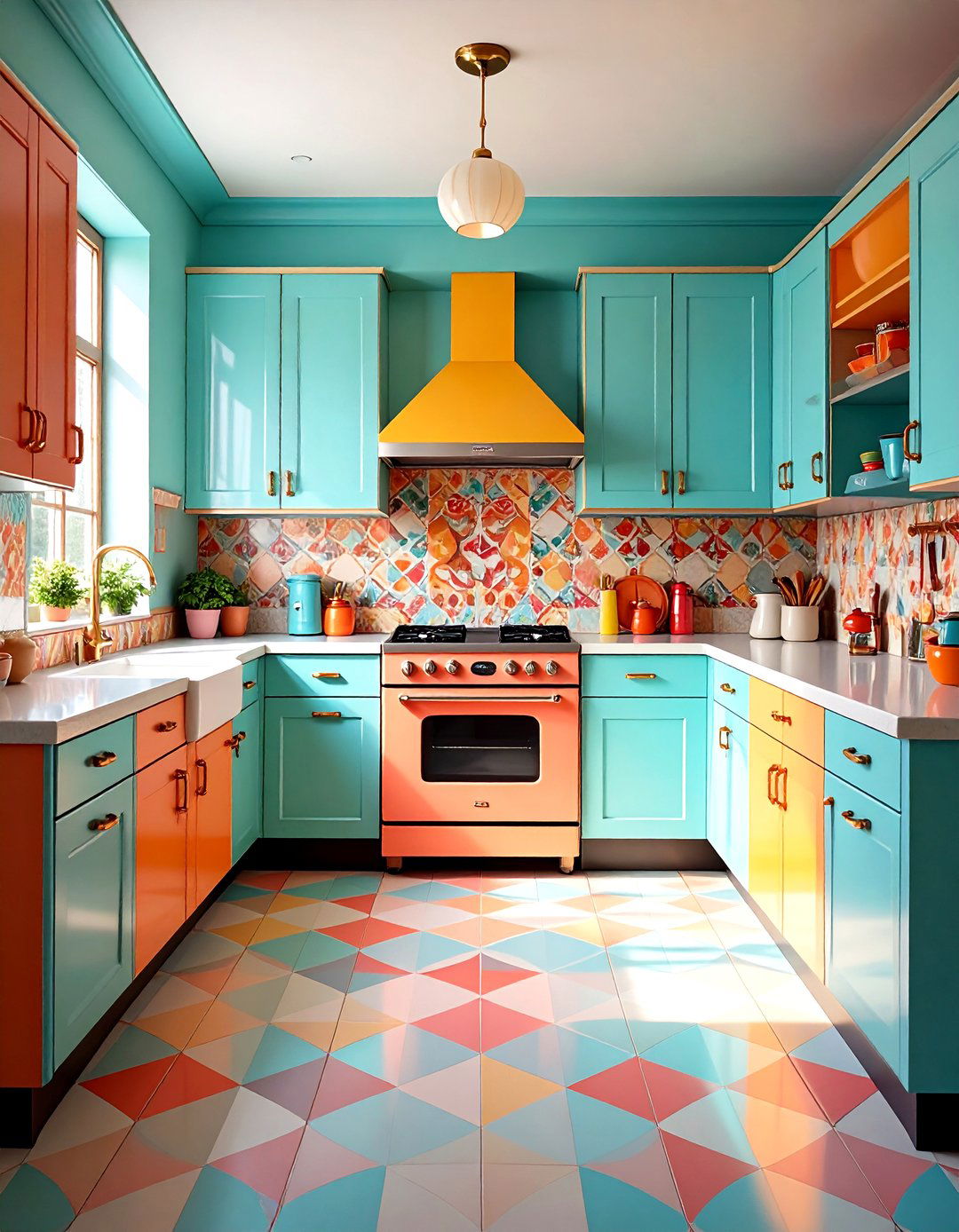 Formica Fantasy Retro Kitchen - 20 Retro Kitchen Ideas