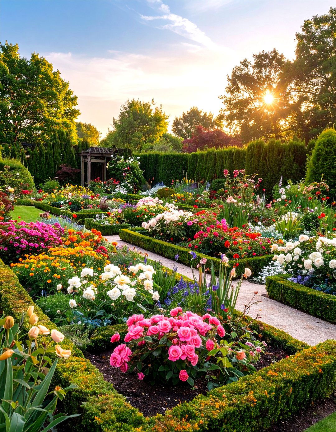 Four Season Interest Parterre Garden - 20 Parterre Garden Ideas