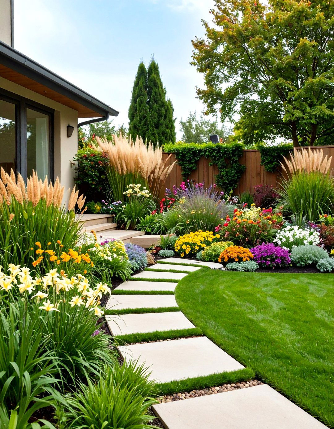 Four Season Interest Perennial Flower Bed - 20 Perennial Flower Bed Ideas