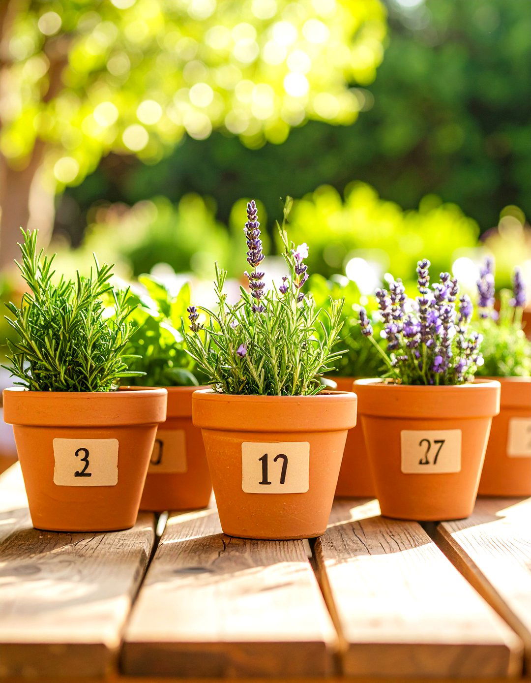Fragrant Herb Pot Non Floral Wedding Centerpiece - 20 non-floral wedding centerpiece ideas