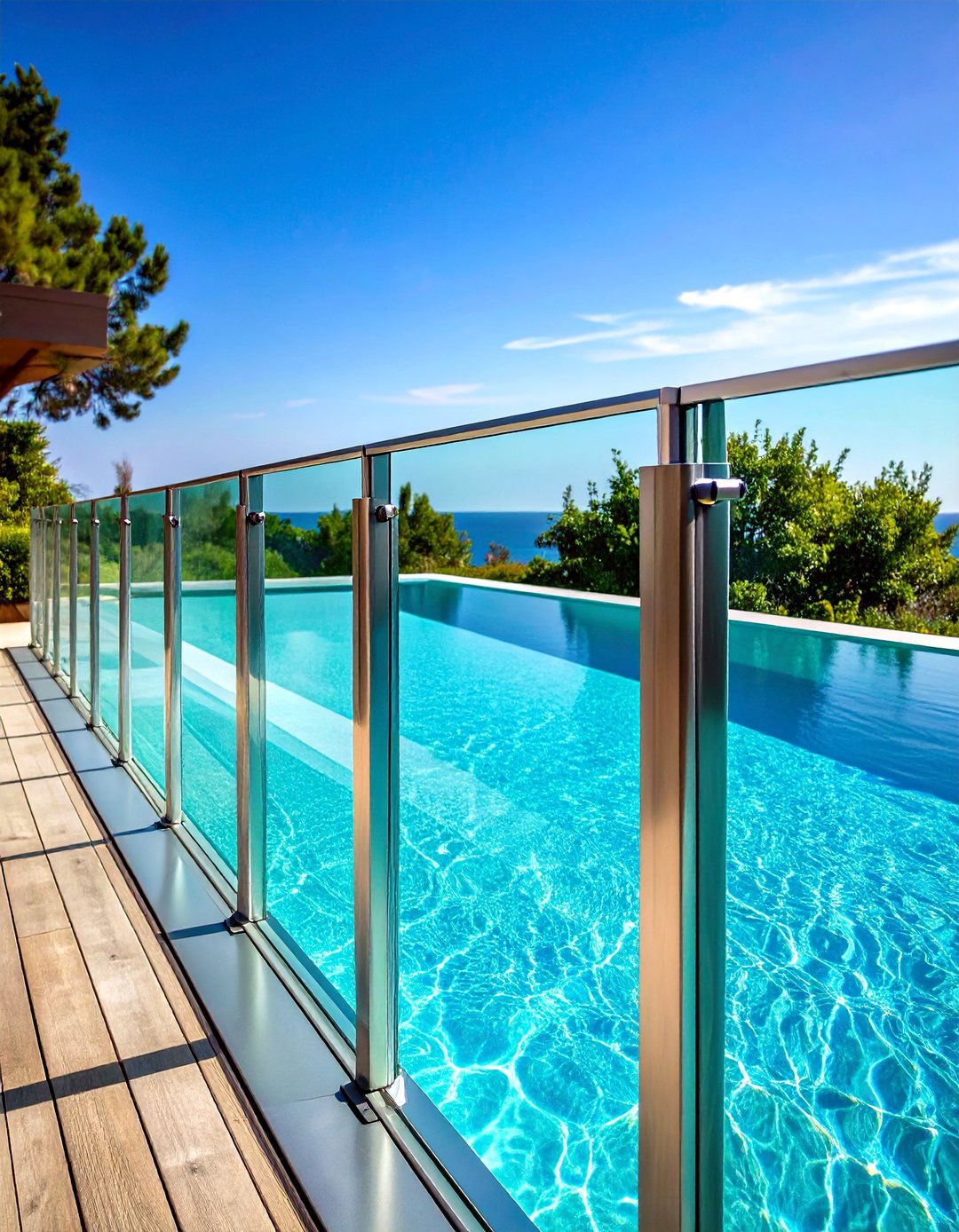 Frameless Glass Pool Fences - 20 Pool Fence Ideas