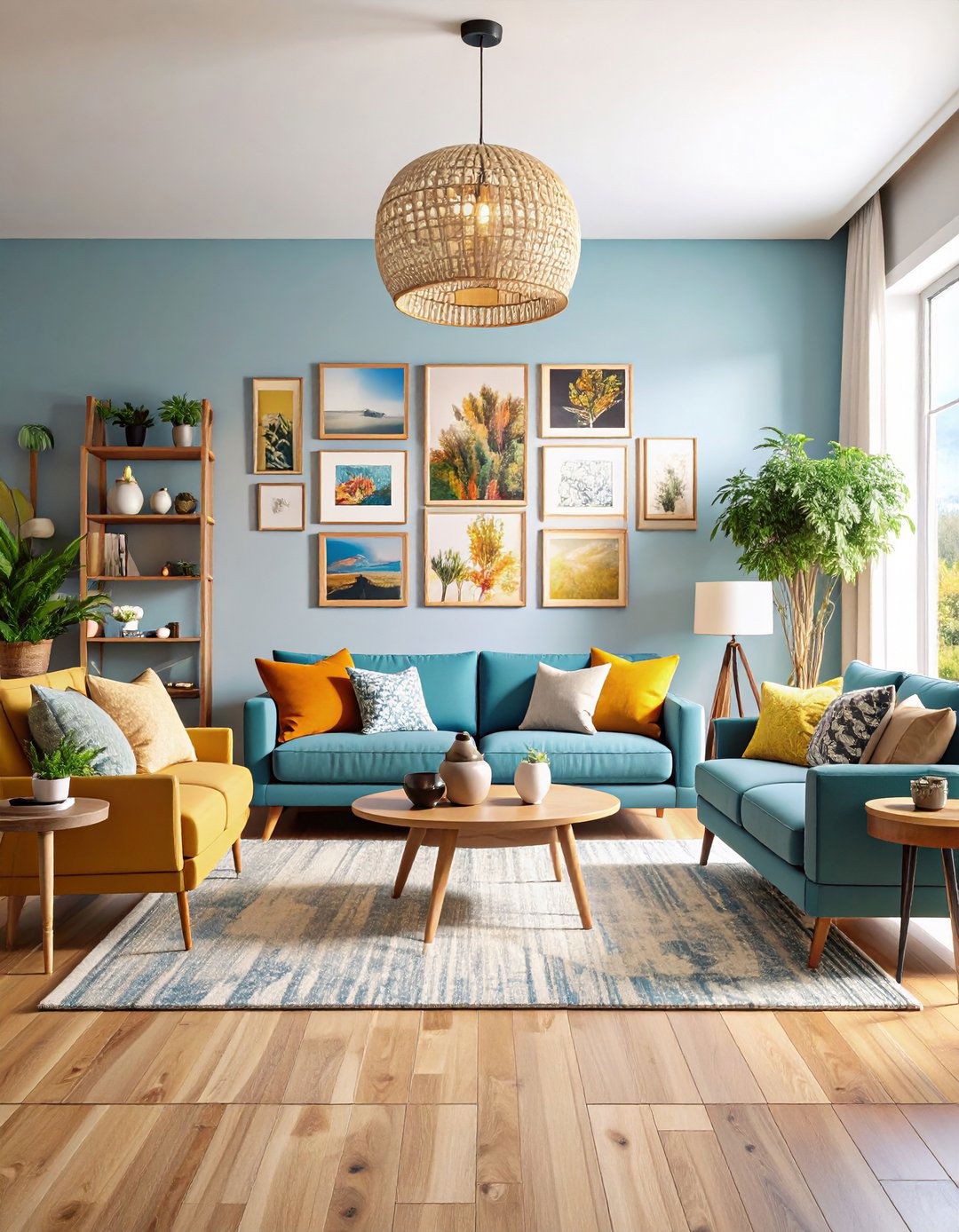 Free Form Asymmetry That Feels Artfully Collected - 20 Family Picture Wall Ideas