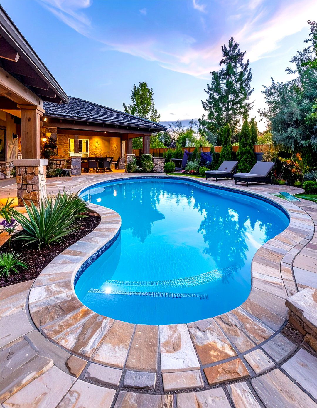 Freeform Fiberglass Pools - 20 Small Pool Ideas