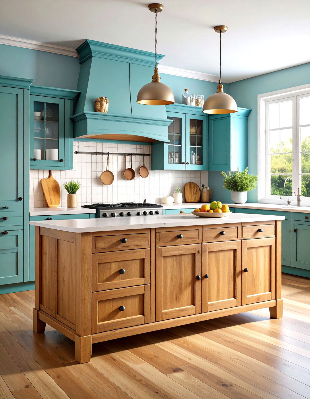 Freestanding Larder Cupboard with Vintage Charm - 20 Larder Cupboard and Pantry Ideas for Your Kitchen