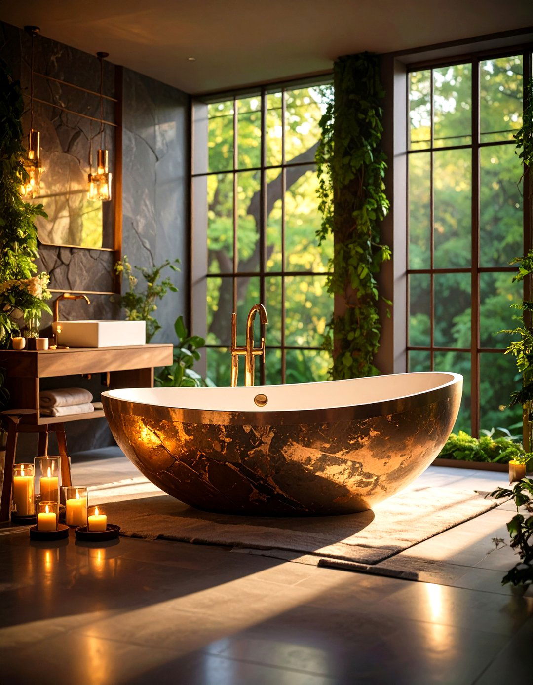 Freestanding Tub Sanctuary Luxury Bathroom Centerpiece - 20 luxury bathroom ideas