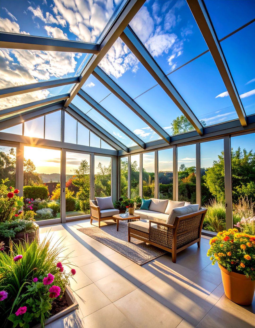 French Blue - 20 Sunroom Color Ideas