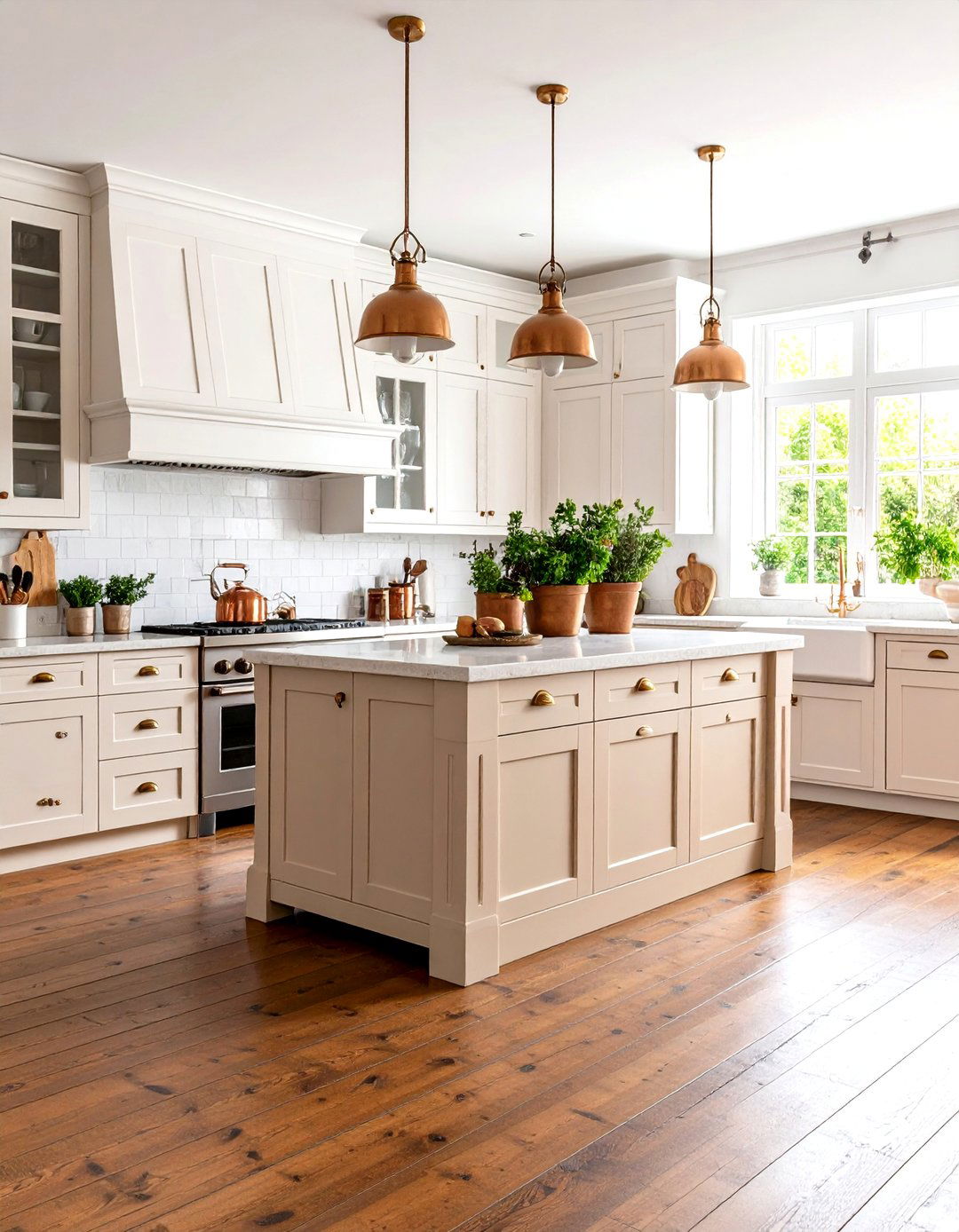 French Country Kitchens With Wood Floors - 20 Kitchens With Wood Floors
