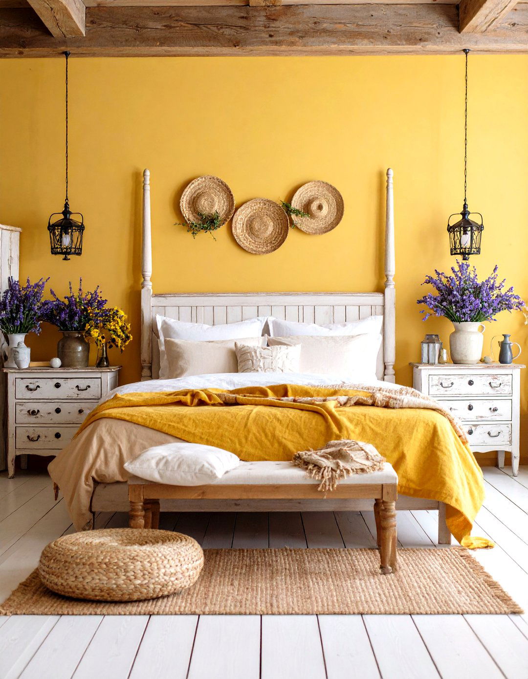 French Country Provence Paris themed Bedroom - 20 Paris-themed Bedroom Ideas