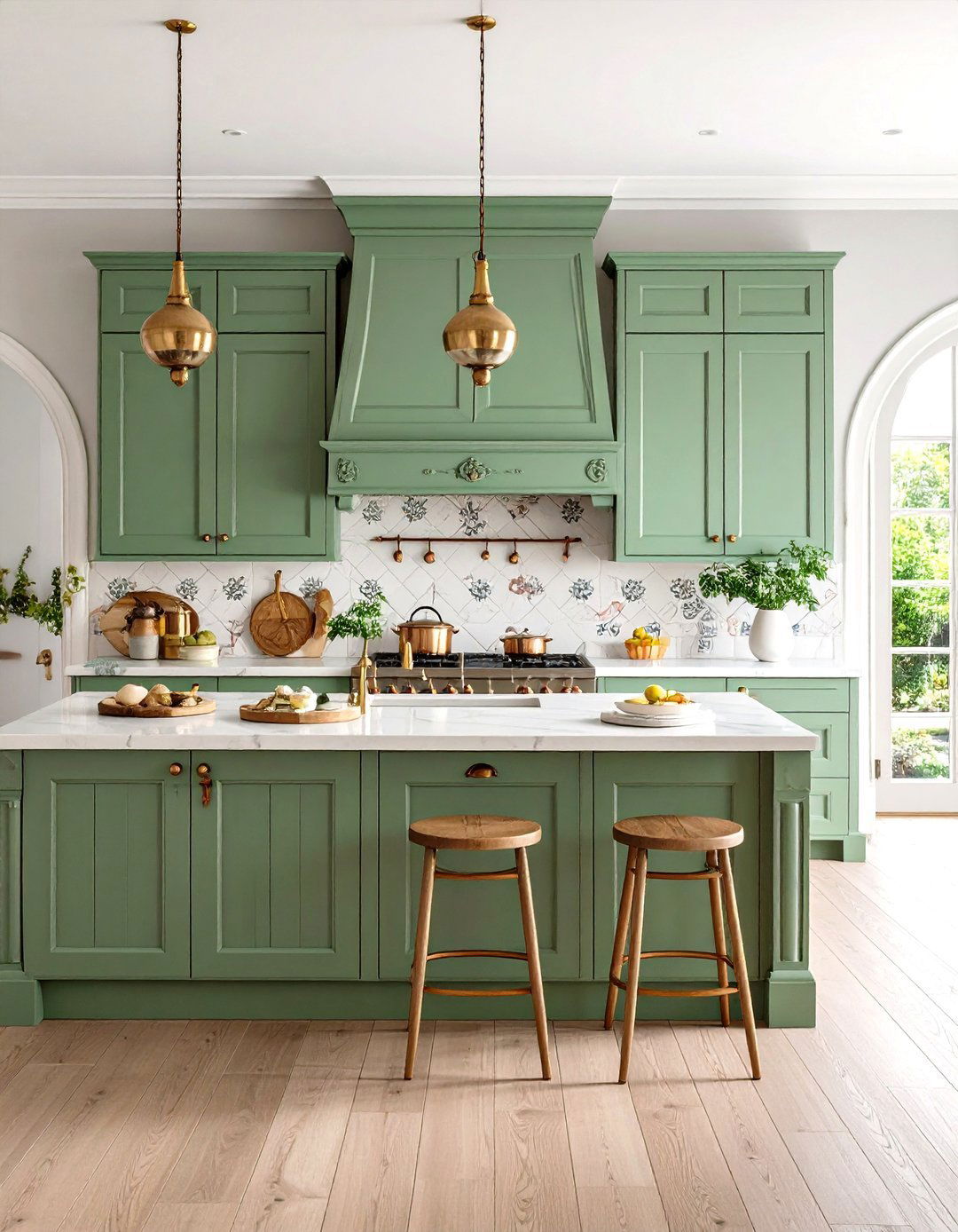 French Country Rustic Kitchen with Provincial Charm - 20 Rustic Kitchen Ideas
