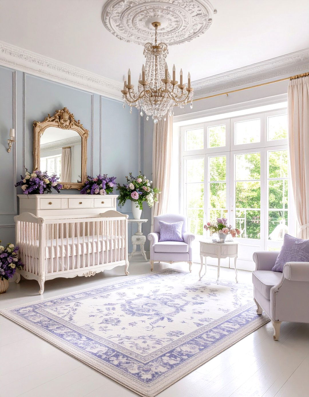 French Countryside Princess Nursery - 20 Princess Nursery Ideas