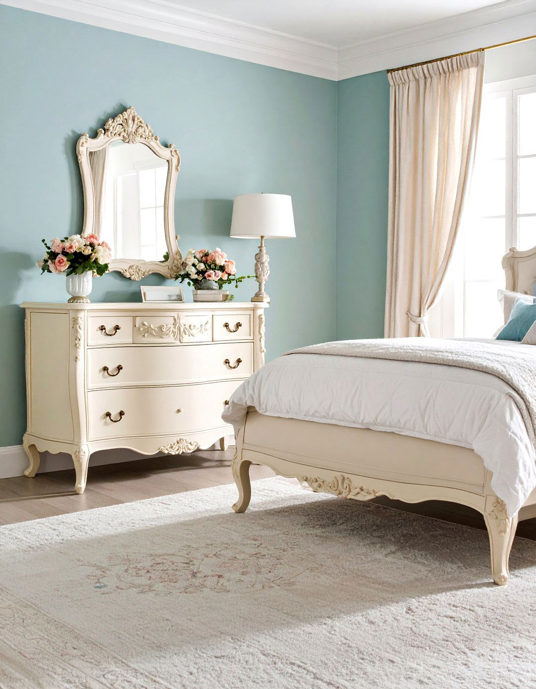 French Provincial Furniture - 20 Vintage Bedroom Ideas