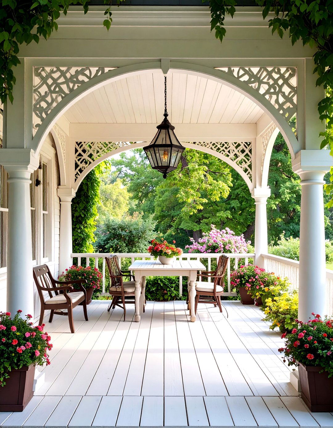 Fretwork Arches and Brackets - 20 Victorian Porch Ideas