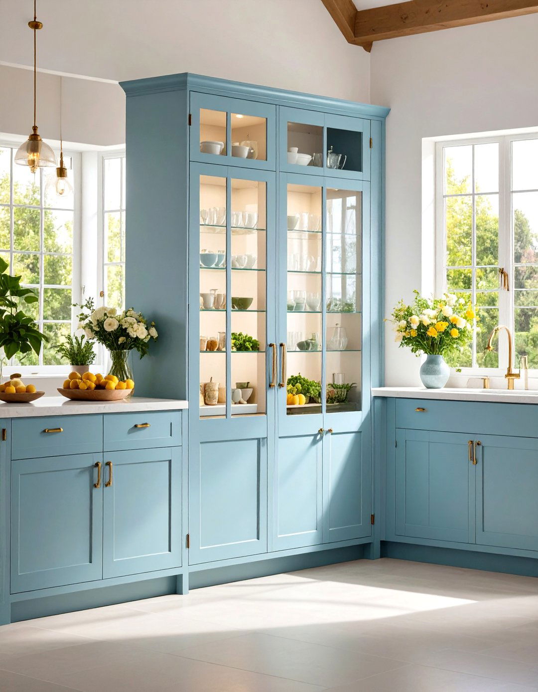 Frosted Glass Pantry Door - 20 Pantry Door Ideas
