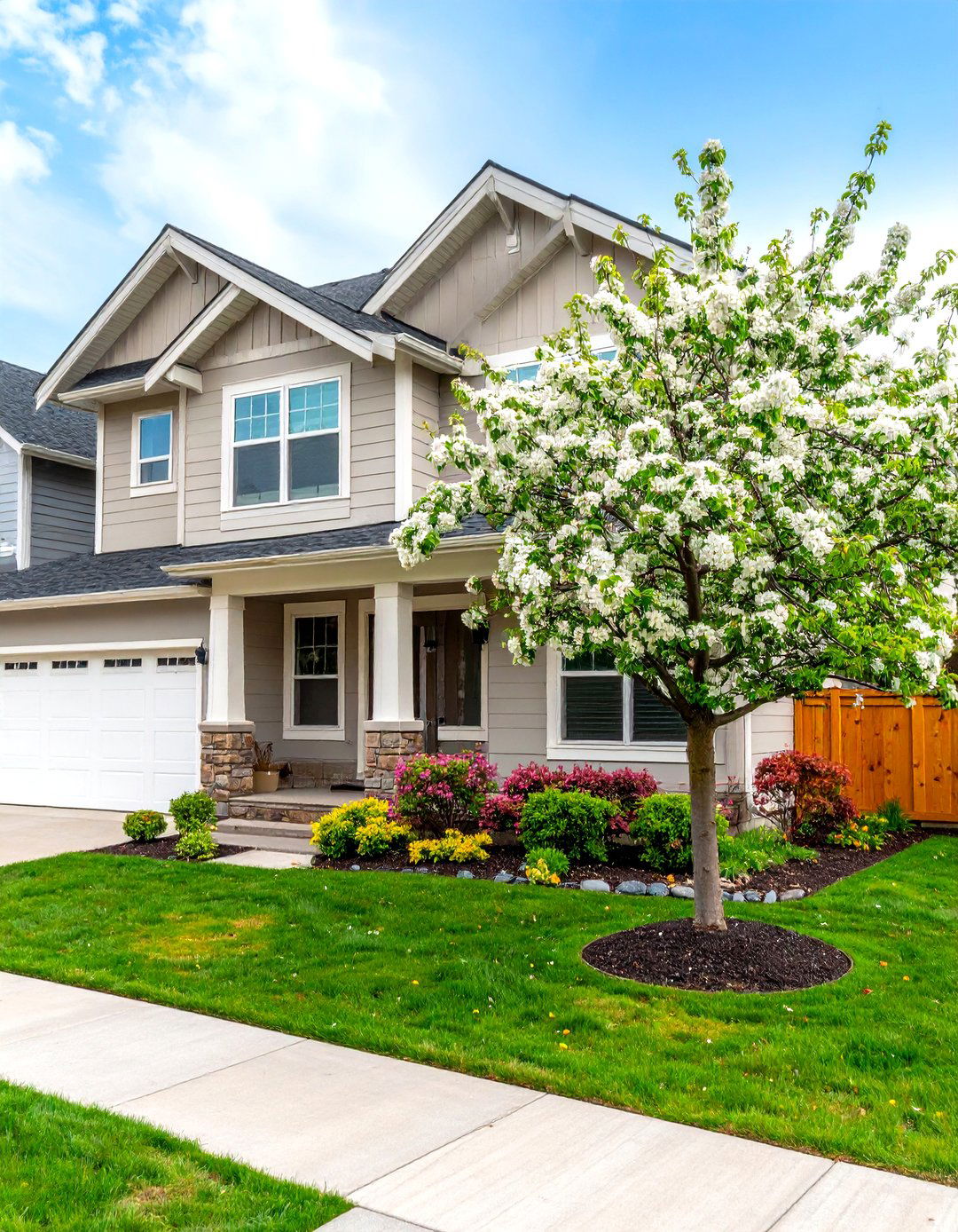 Fruit Tree Integration for Productive Landscape Beauty - 20 Tree Landscaping Ideas