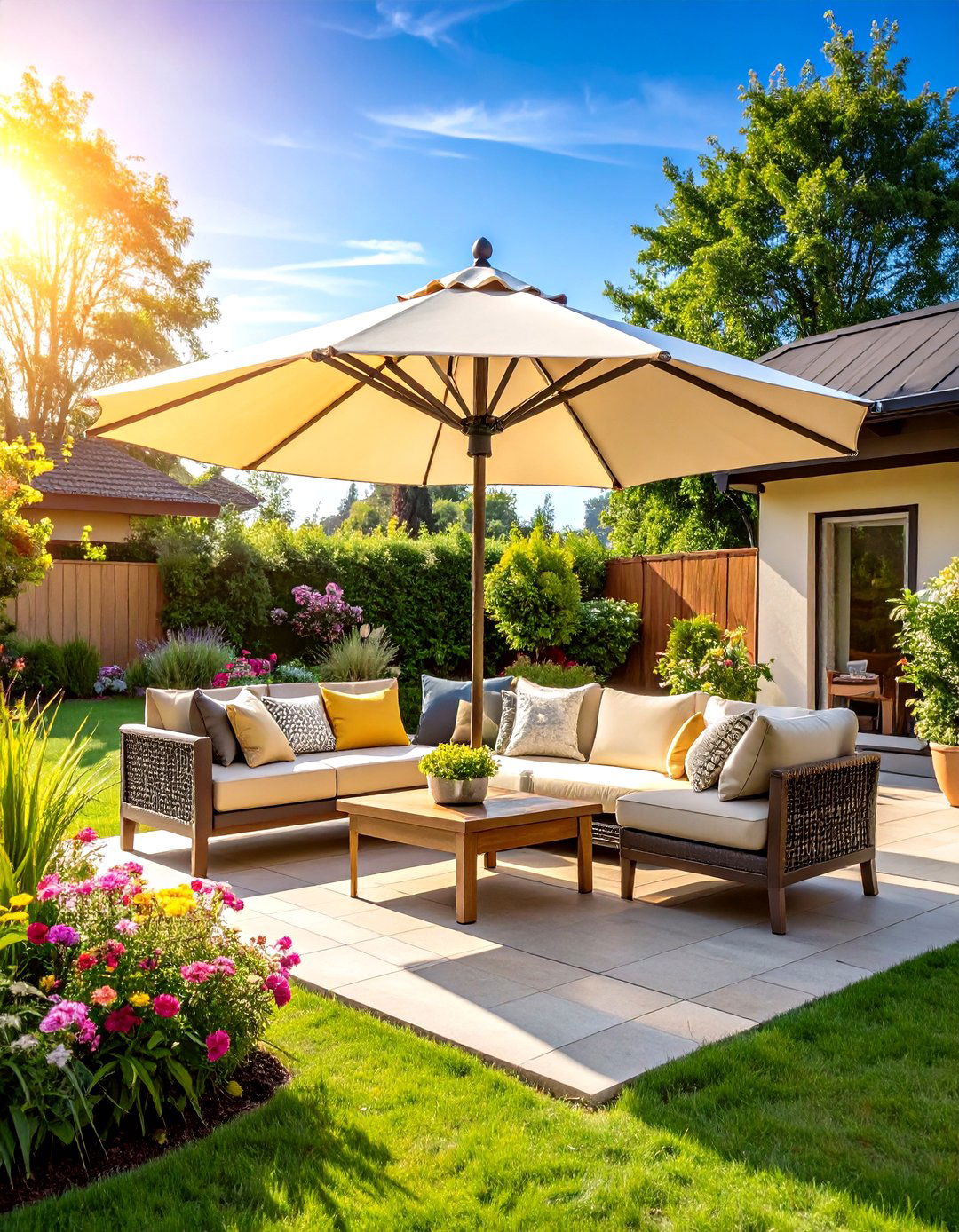 Functional Outdoor Umbrella and Shade Furniture - 20 Outdoor Furniture Ideas