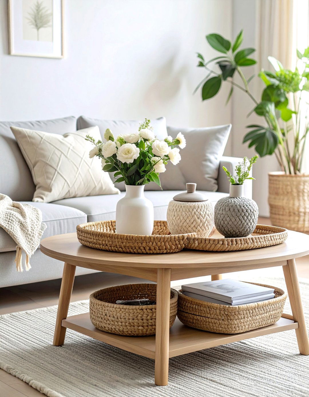 Functional Storage Coffee Table Centerpiece - 20 Coffee Table Centerpiece Ideas