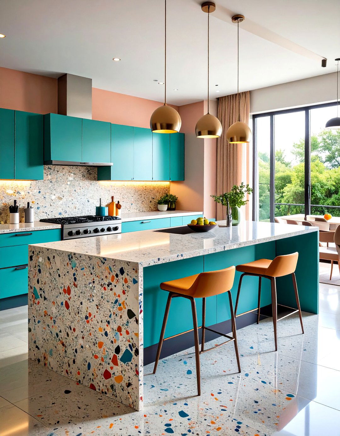 Future of Terrazzo in Kitchens - 20 Terrazzo Kitchen Countertops