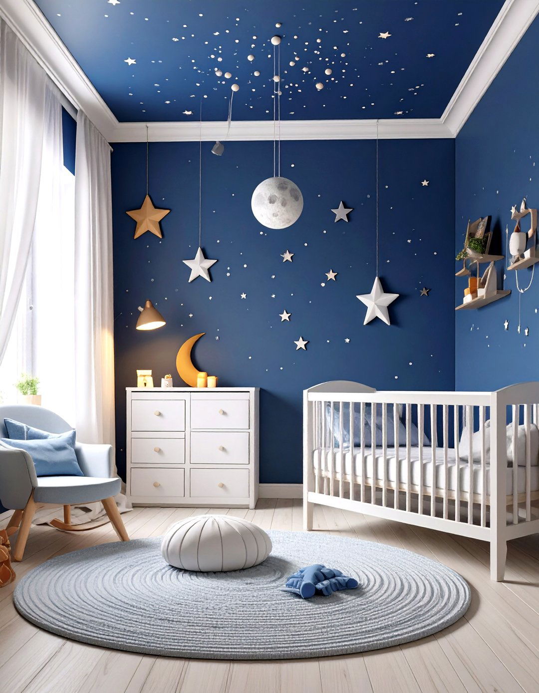 Galactic Star Wars Padawan Disney Nursery - 20 Disney Nursery Ideas