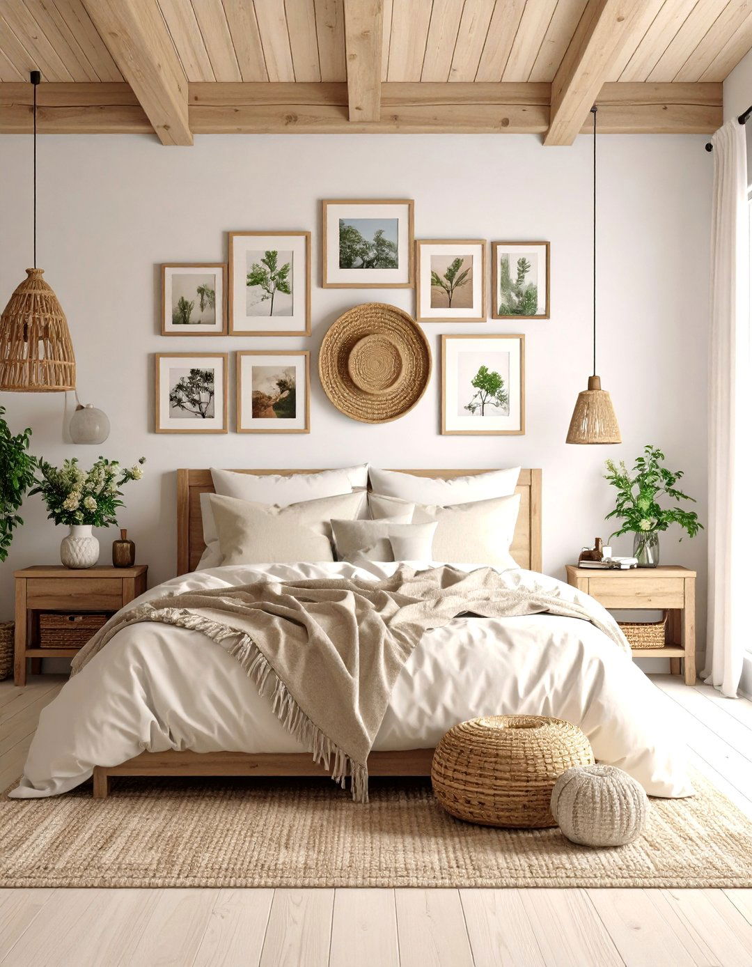 Gallery Wall Creation for Country Bedroom Personalization - 20 Country Bedroom Ideas