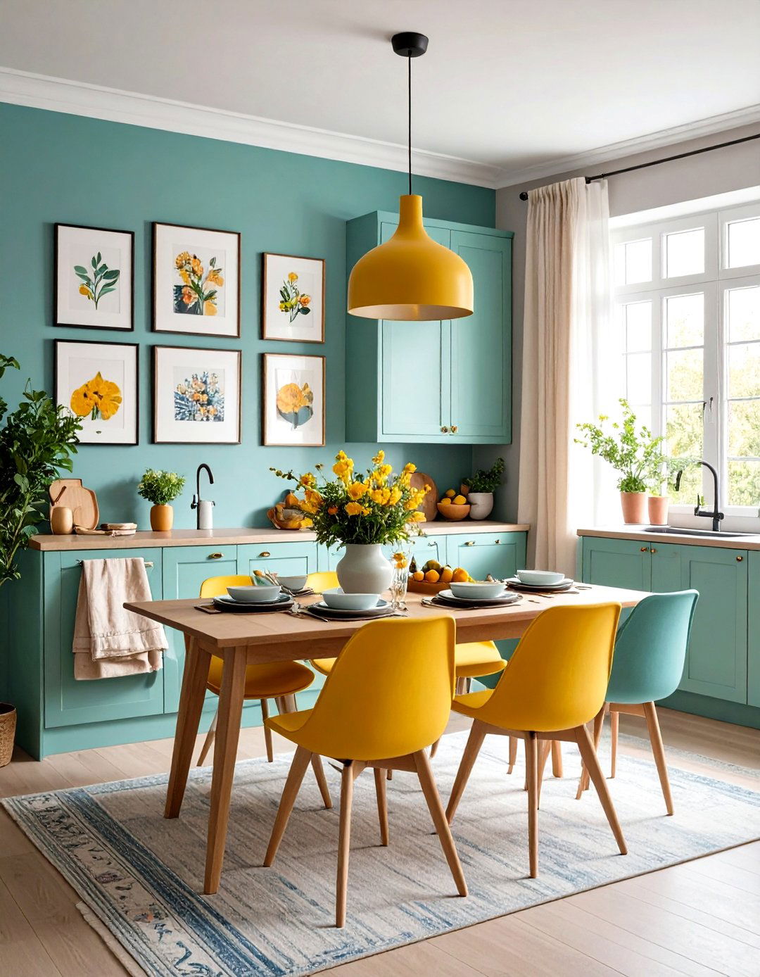 Gallery Wall Eat in Kitchen Banquette - 20 Eat in Kitchen Ideas