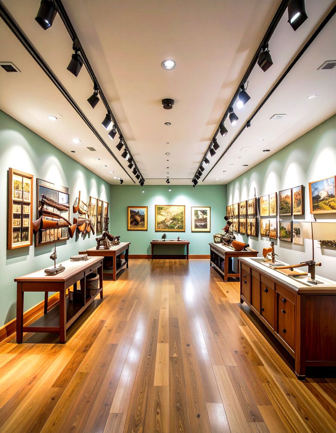 Gallery Wall Hunting Trophy Room Exhibition - 20 Hunting Trophy Room Ideas