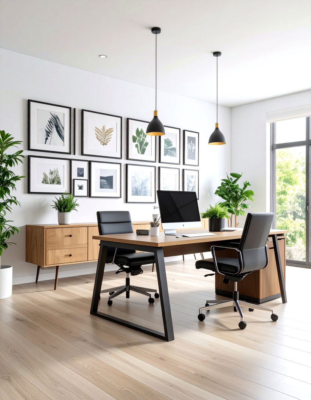 Gallery Wall Inspiration in the Home Office - 20 Home Office Decor Ideas