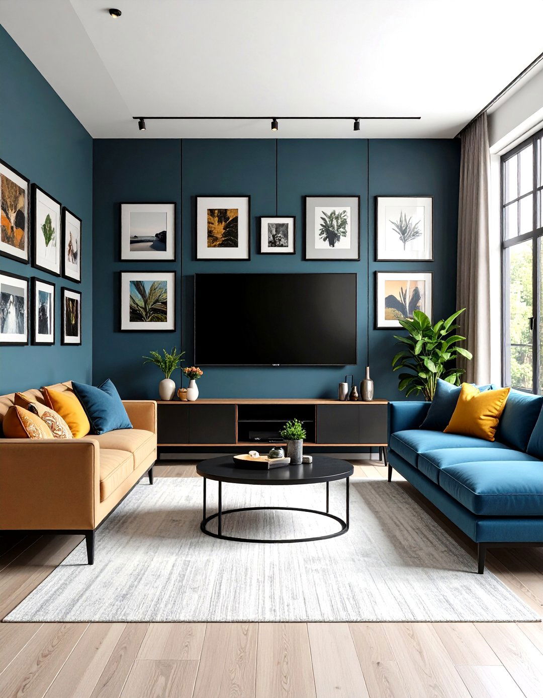 Gallery Wall Integration - 20 Tv Room Ideas