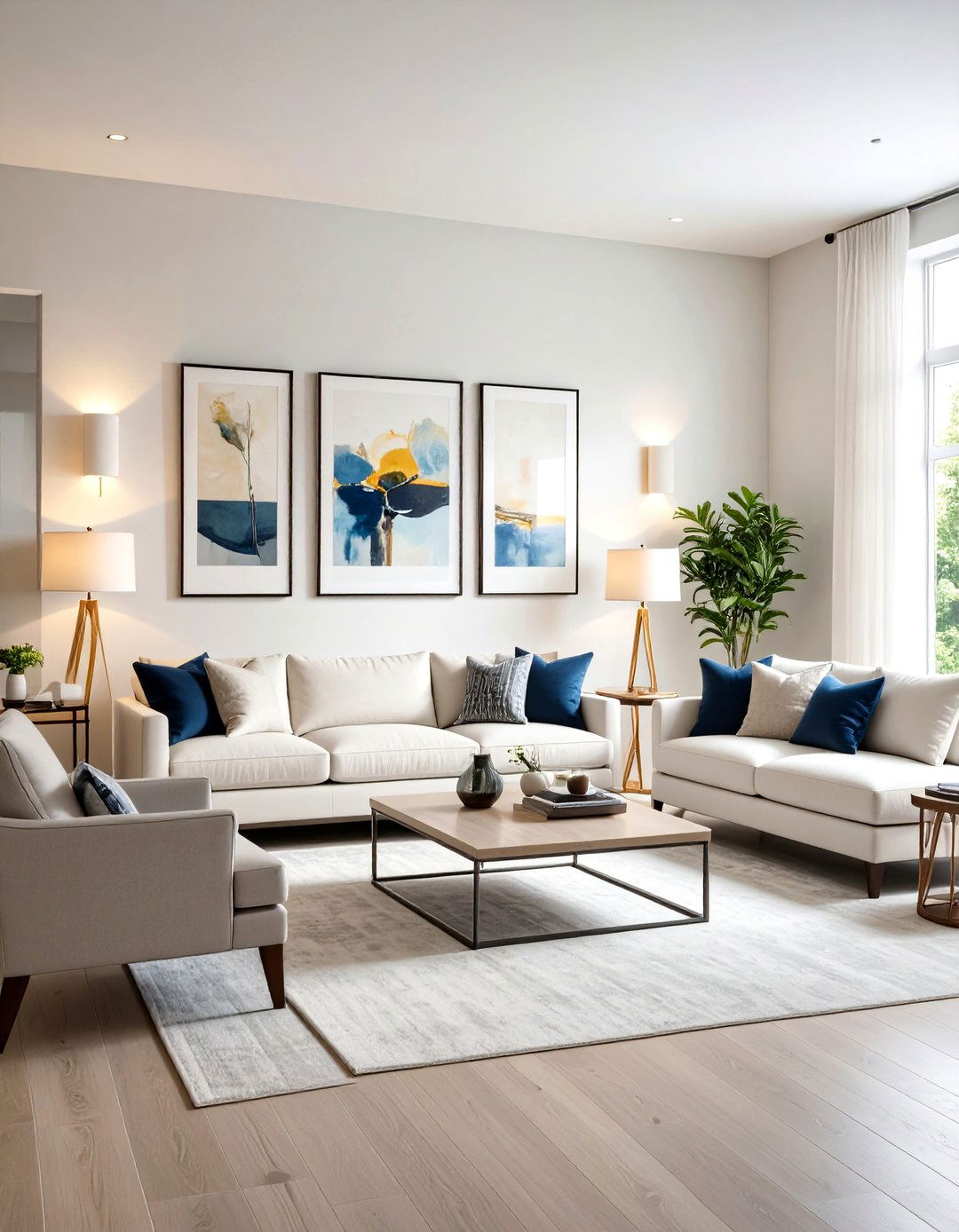Gallery Wall Living Room Ideas - 20 Modern Living Room Ideas