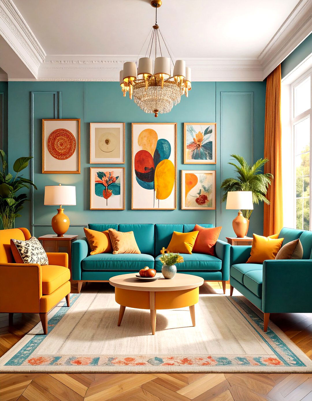 Gallery Wall Parlor Room Exhibition - 20 Parlor Room Ideas