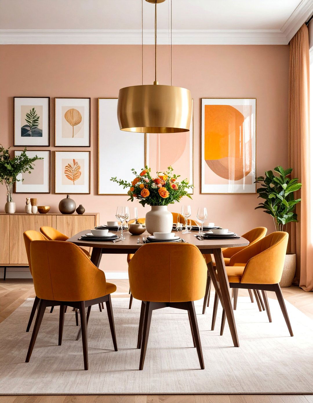 Gallery Walls Tell Stories in the Dining Room - 20 Dining Room Ideas