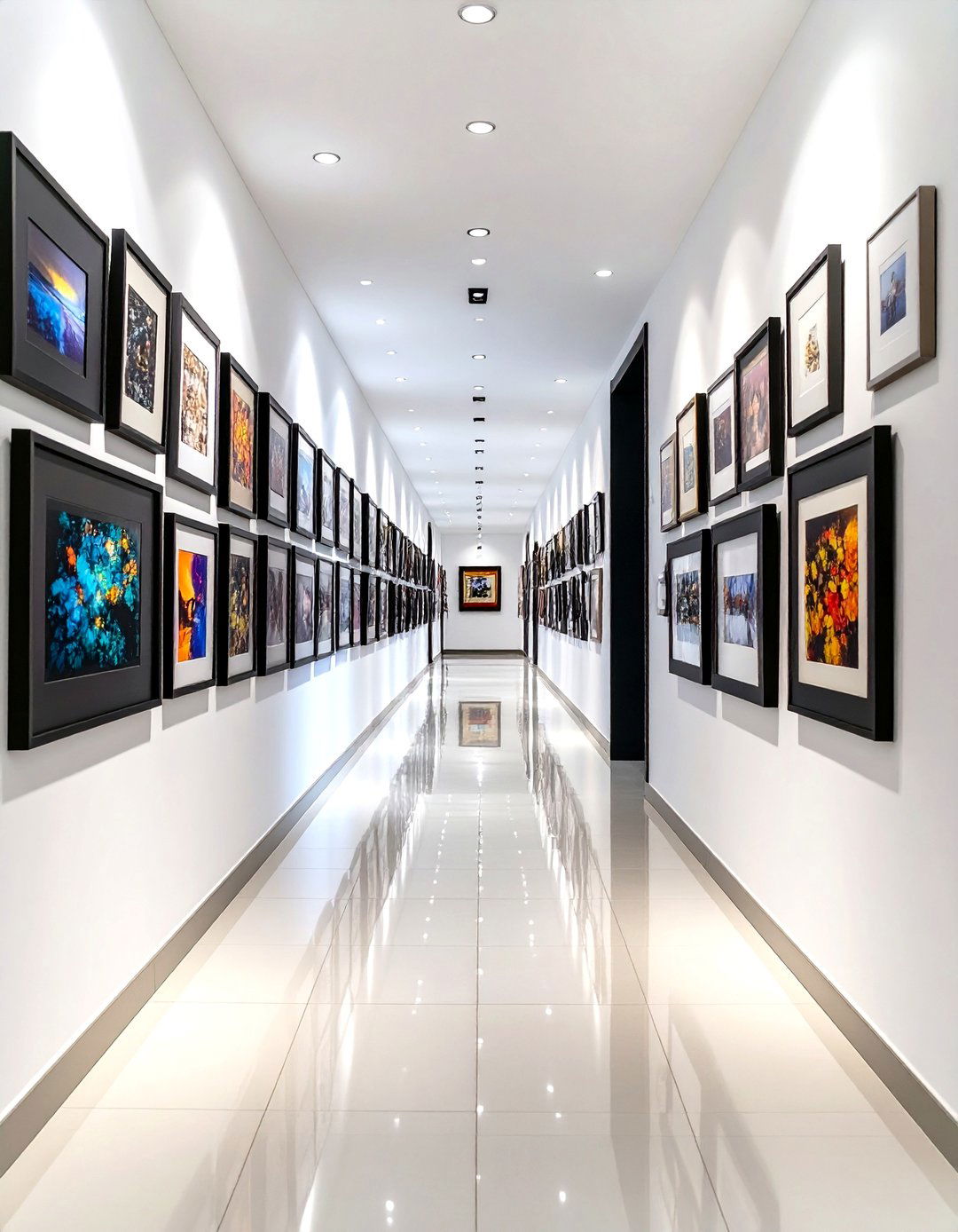 Gallery Walls with Mixed Frames - 20 Wall Decor Ideas