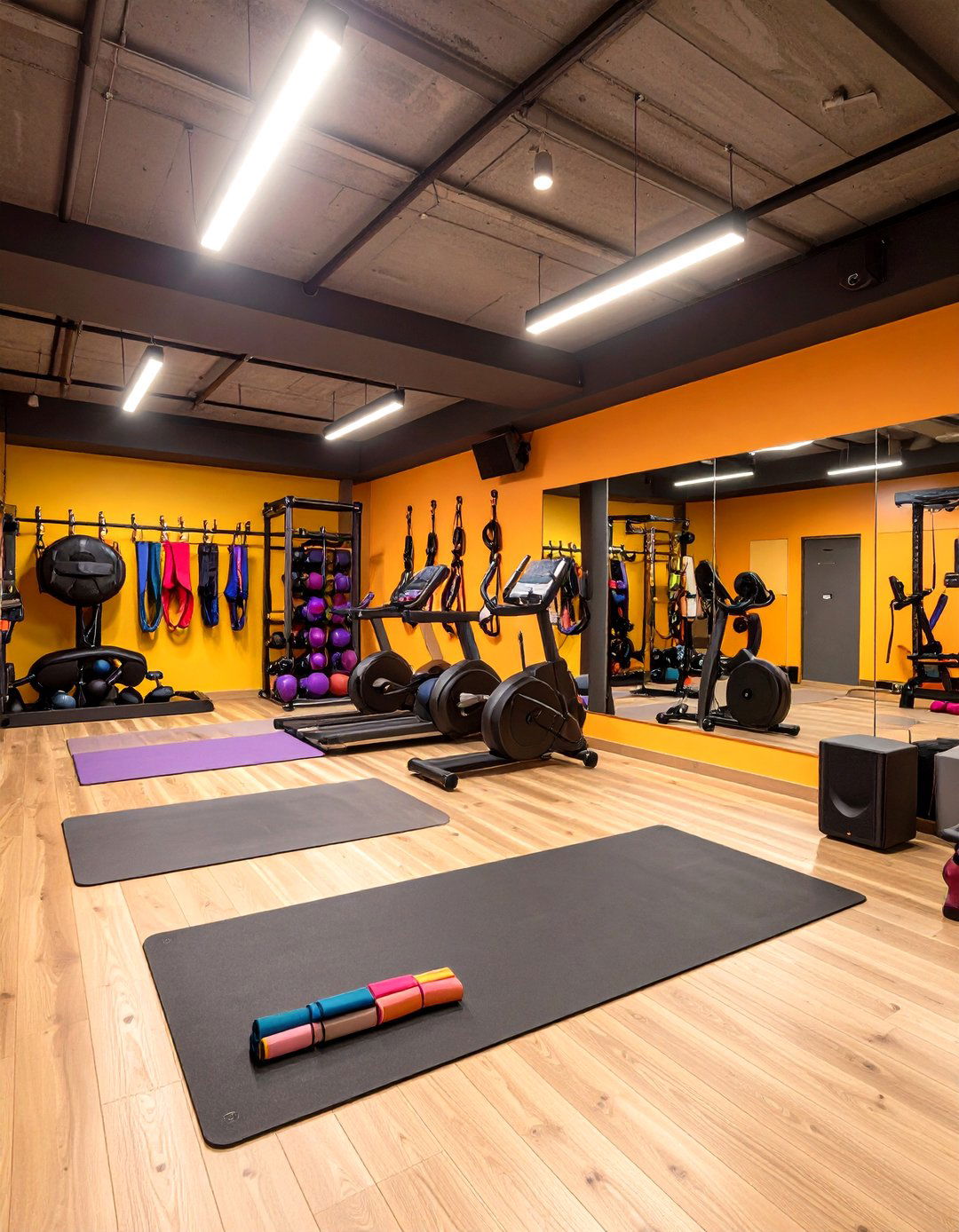 Garage Home Gym Zone - 20 Garage Decor Ideas