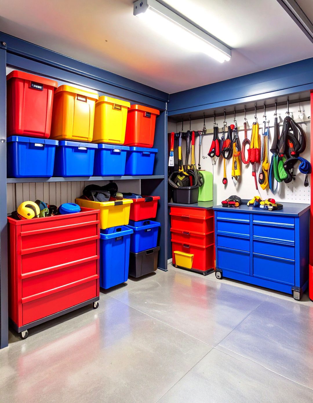 Garage Outdoor Toy Storage Organization System - 20 Outdoor Toy Storage Ideas