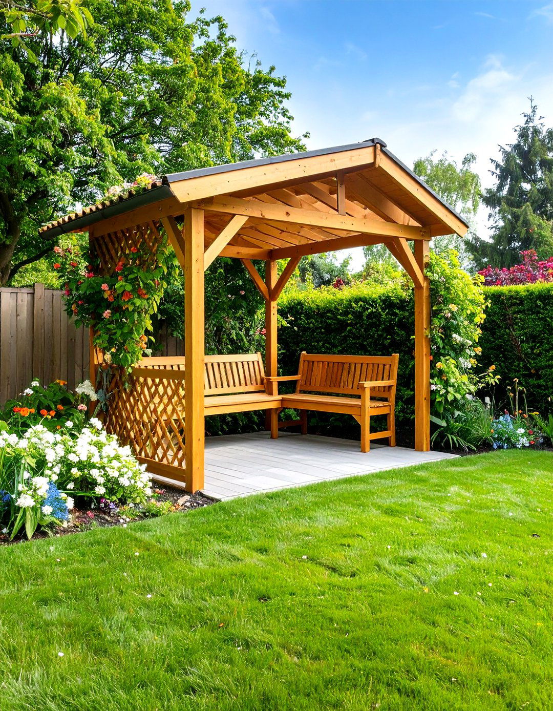 Garden Arbor Retreats - 20 Garden Shade Ideas