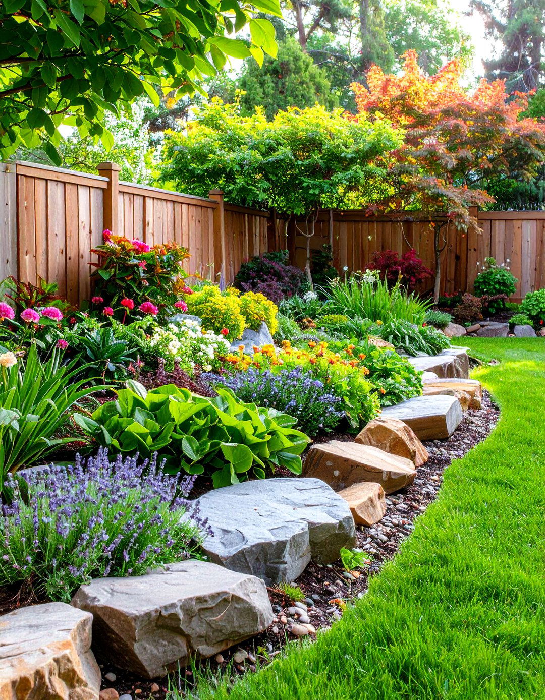 Garden Border Backyard Makeover Ideas - 20 Cheap Backyard Makeover Ideas