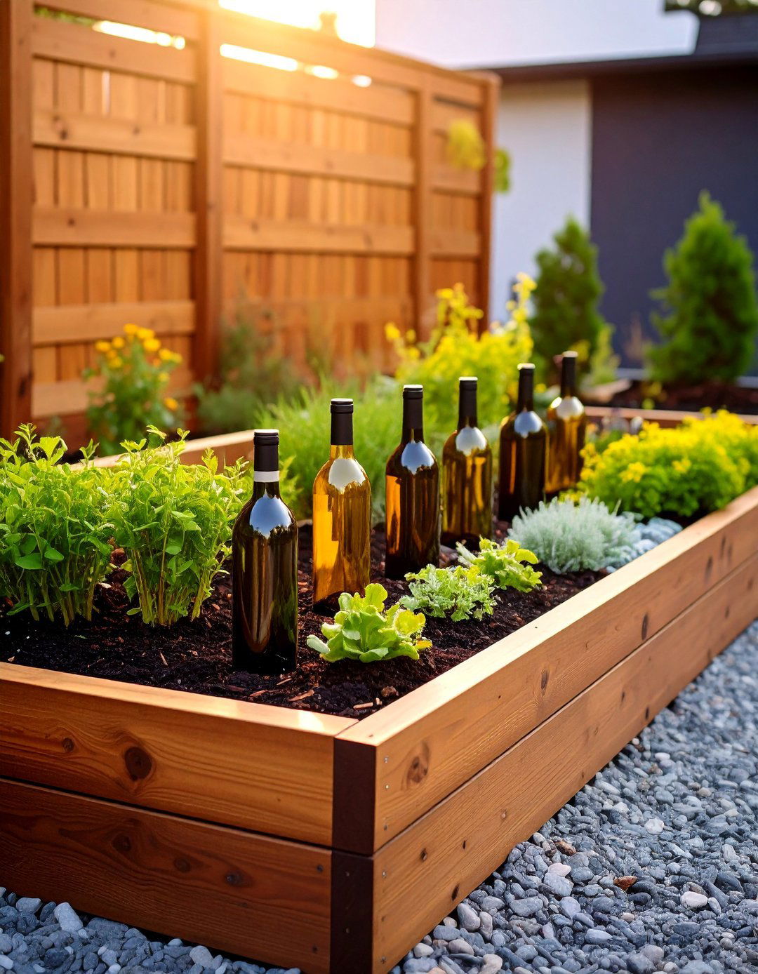 Garden Decor Raised Bed Edge Treatments - 20 Garden Decor Ideas